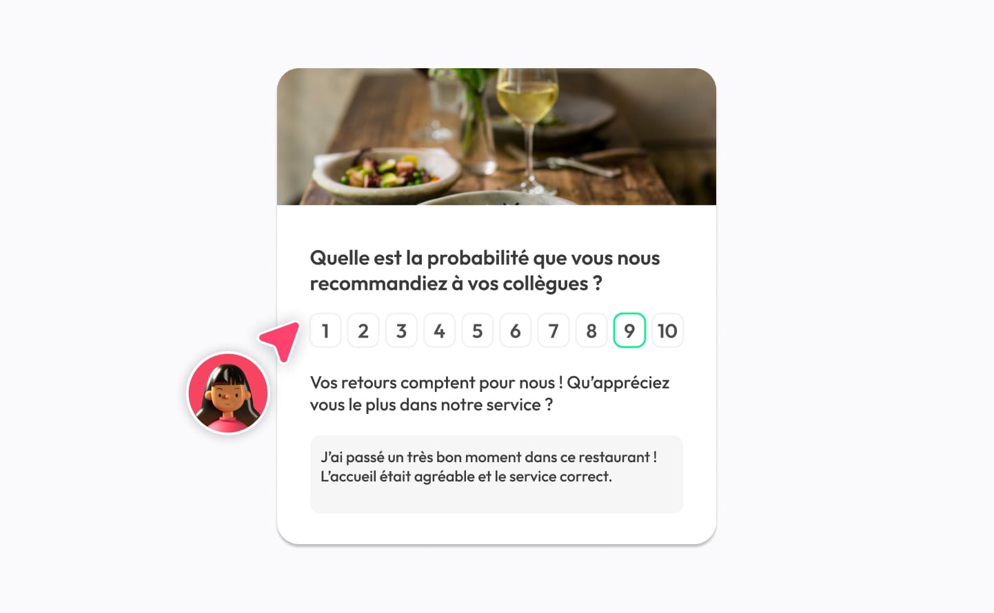 collectez des feedbacks clients partoo